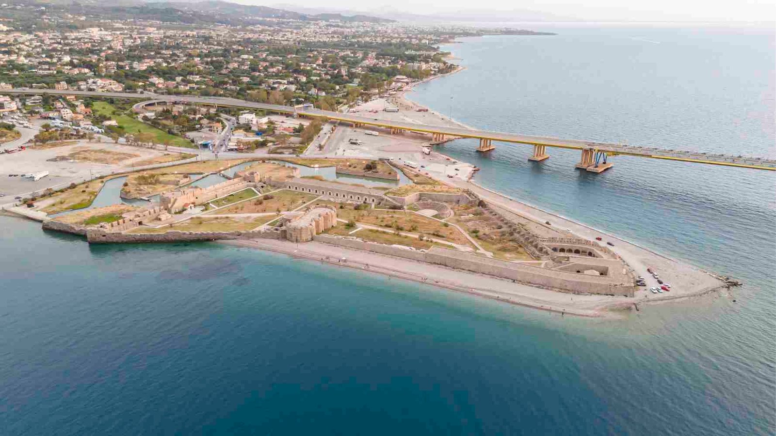 Rio–Antirrio Bridge and Rio Castle