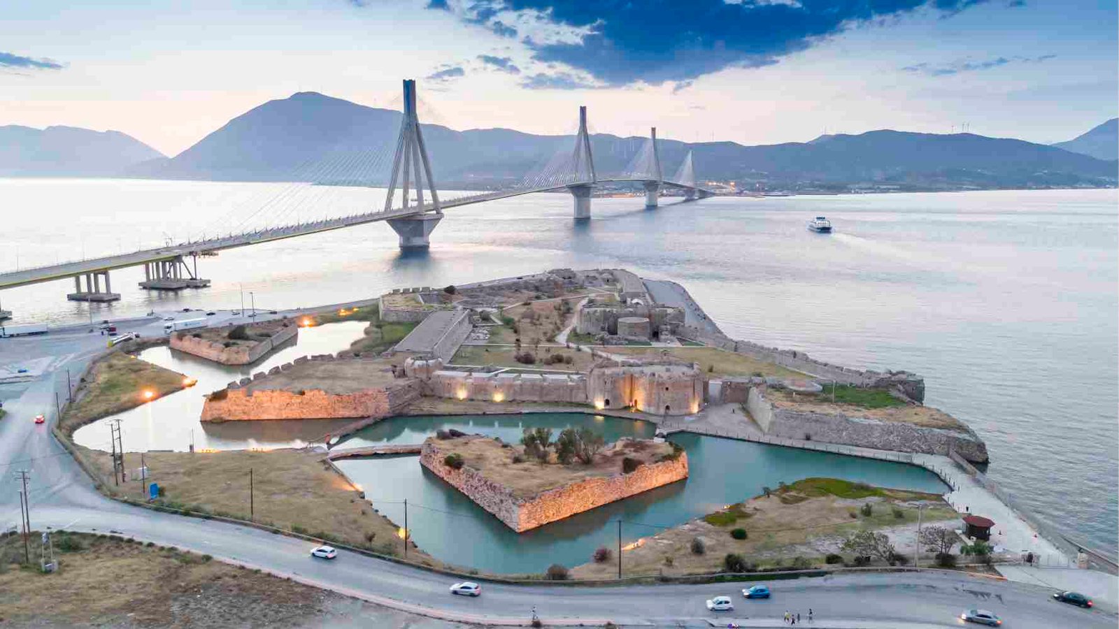 Rio–Antirrio Bridge and Rio Castle