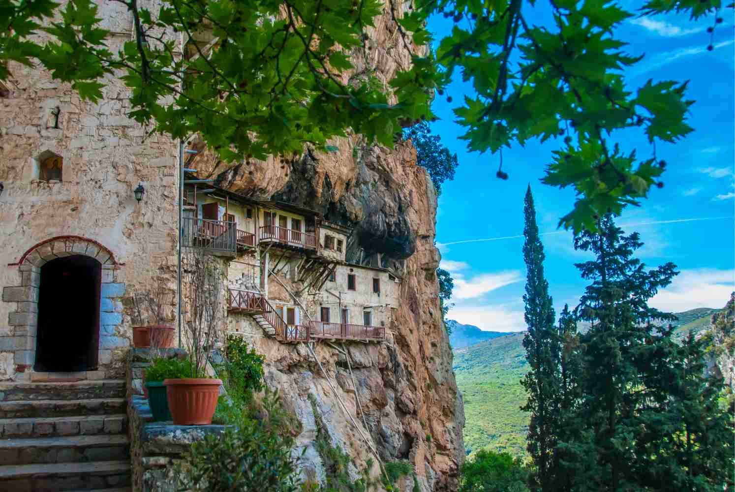 Prodromos Monastery Arcadia Peloponnese