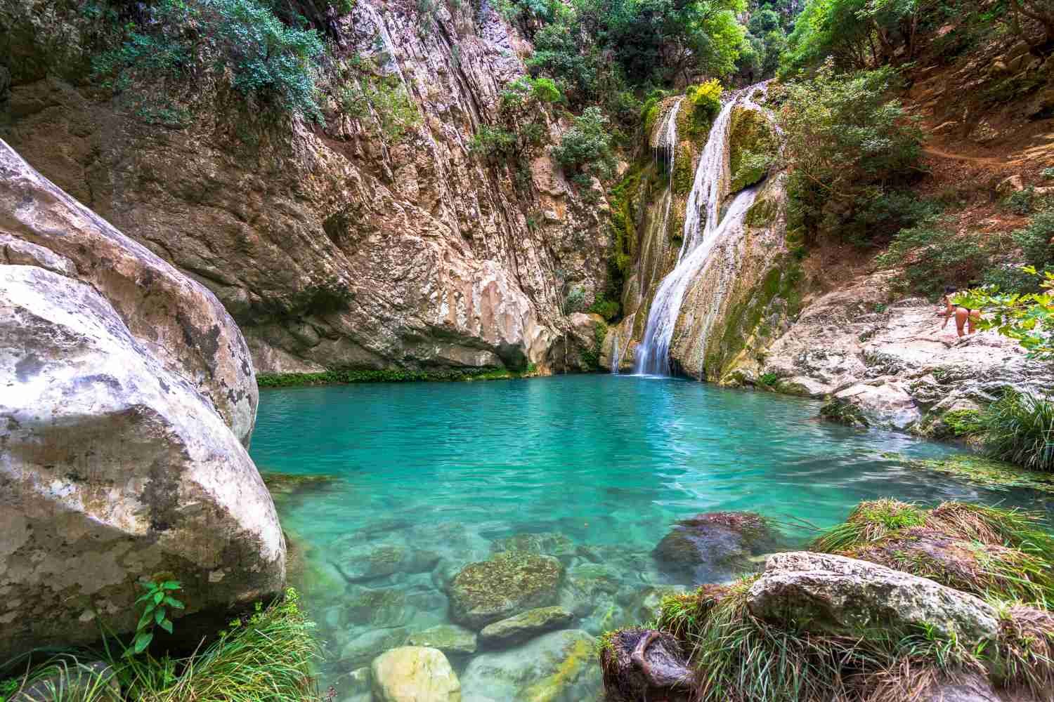 Polimnio lake Peloponnese