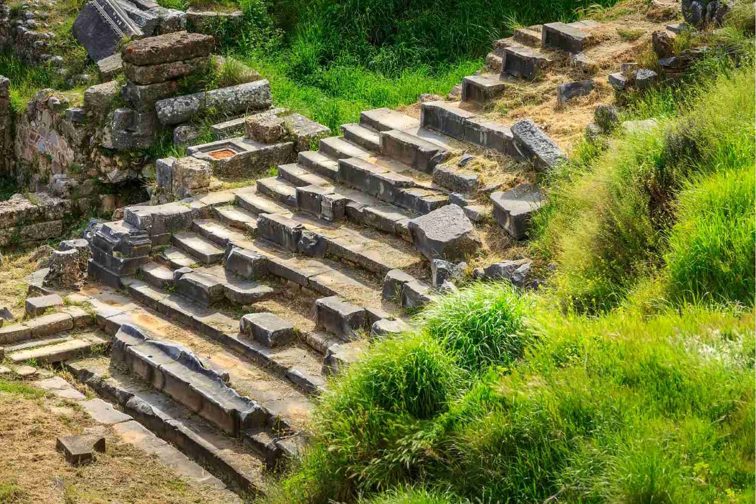 Sparta ancient ruins Peloponnese