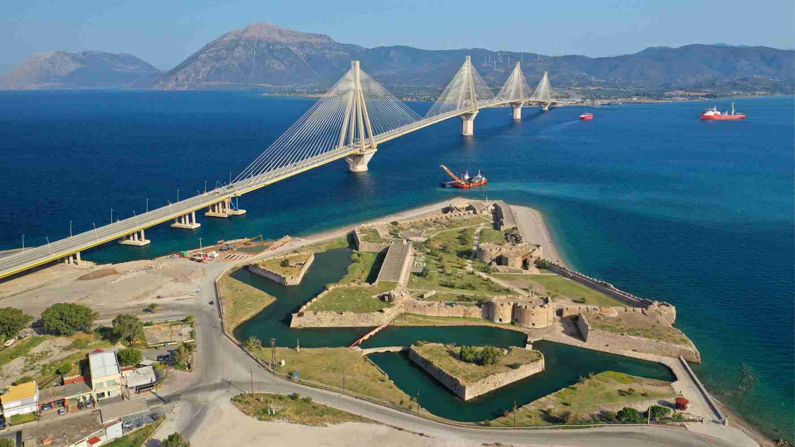 Rio Antirio Beach Peloponnese