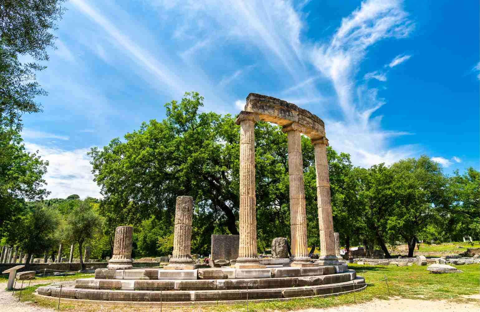 Philippeion Olympia Peloponnese