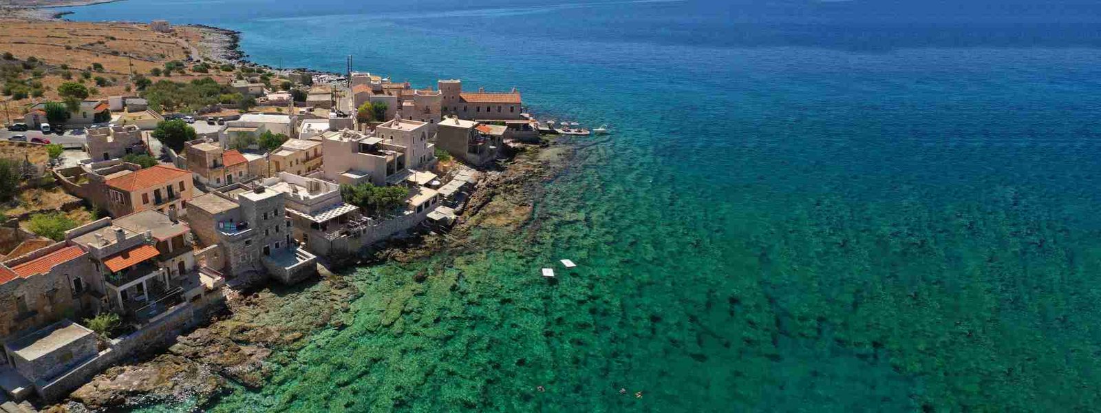 Gerolimenas aerial view Peloponnese