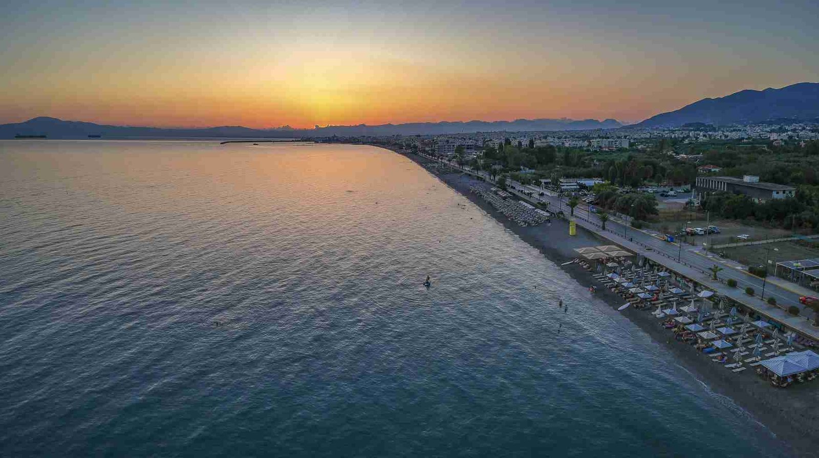 Kalamata aerial Peloponnese